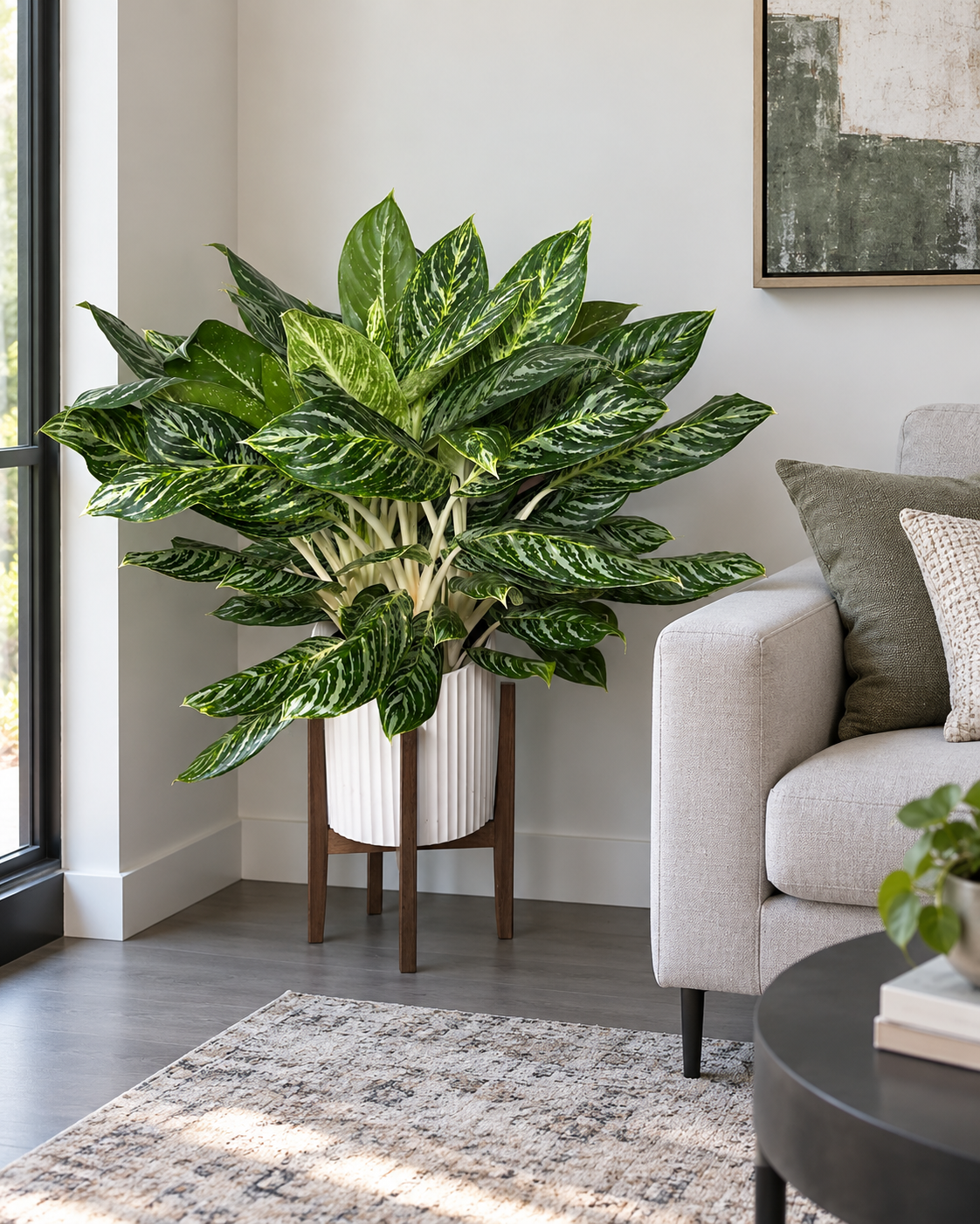 10" Aglaonema Golden Madonna